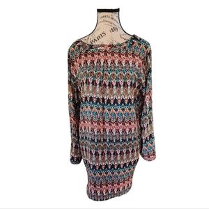 Cato Colorful Dress Size Medium